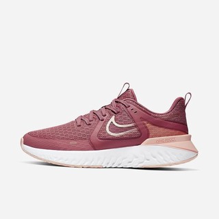 Adidasi Alergare Nike Legend React 2 Dama Rosii Deschis Platină Metal | DWCE-68307